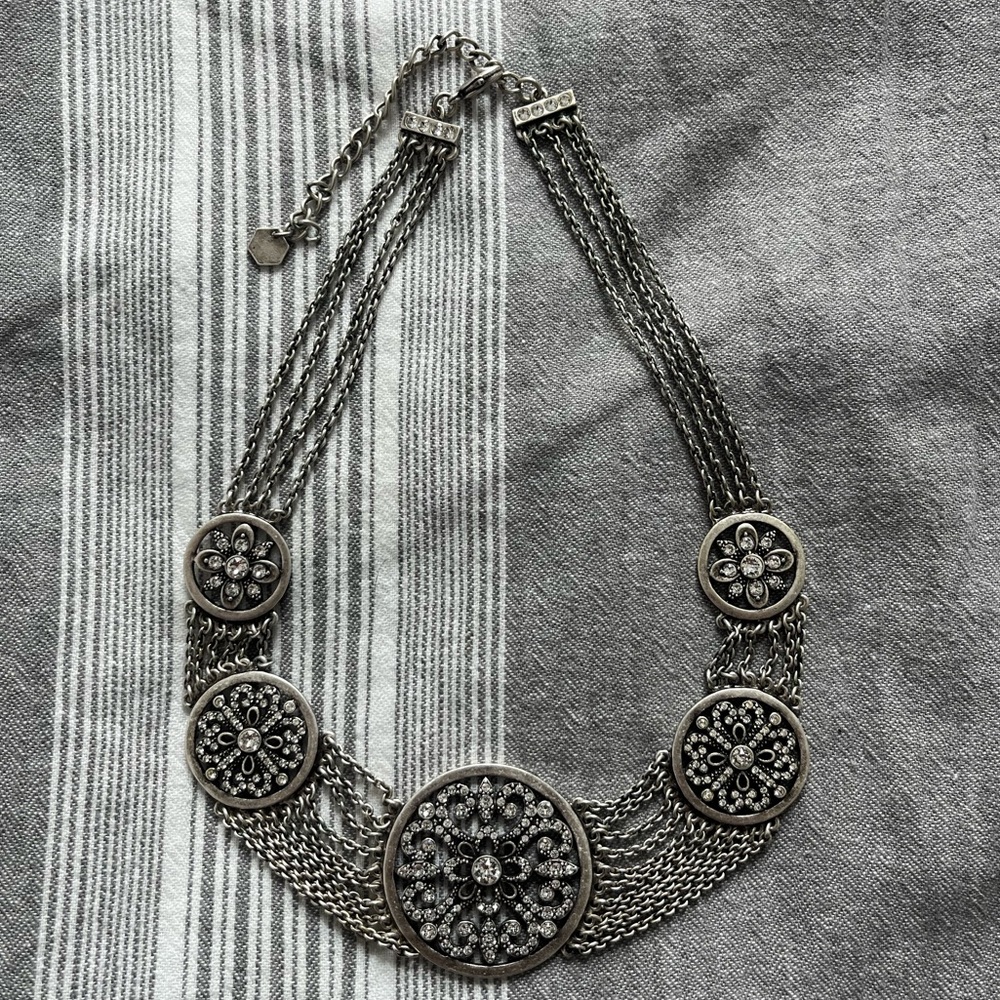 Touchstone Crystal Angelique Collar Necklace